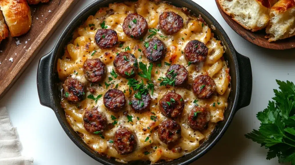 One pot smoked sausage pasta recipe