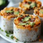 Full spicy tuna wrap recipe visual